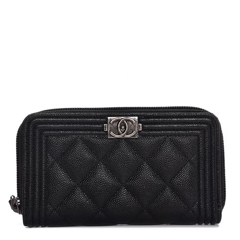 chanel zipped pocket wallet|chanel small zipper wallet.